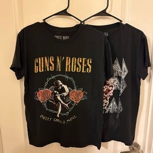 Graphic Band T-shirt Bundle